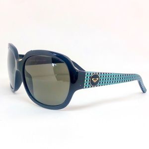 🌸ROXY Turquoise Striped Sunglasses